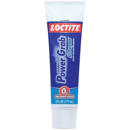 EKENA MILLWORK Loctite Power Grab All-Purpose Express Squeeze Tube. White, 6.0 oz. 2029846